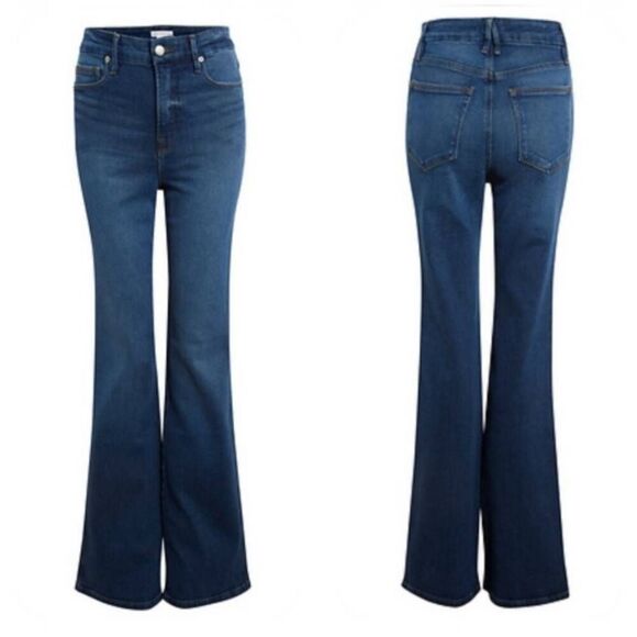 Good American Denim - Good American Good Legs Flare Jeans size 8 / 29 NWT